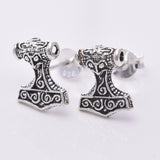 S620 - Thors hammer Stud earrings