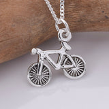 P903 - 925 Silver bicycle charm