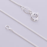CB30-16 Silver Curb chain 16" length
