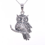 P681 - Silver Owl pendant