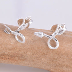 S318 - Twisted Arrow stud earrings