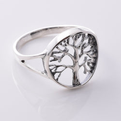 R215 - 925 Silver tree of life ring