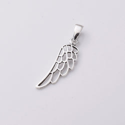 P926 - 925 Sterling silver angel wing pendant