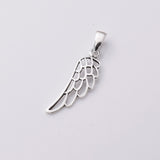 P926 - 925 Sterling silver angel wing pendant