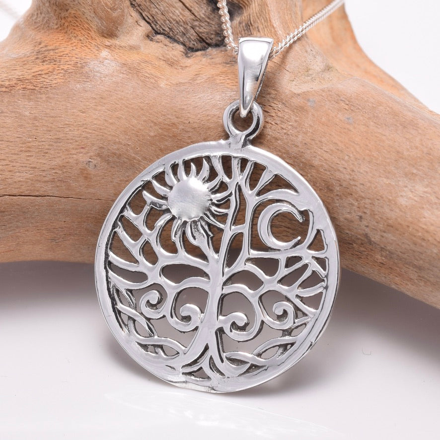 P775 - 925 Silver tree Of Life pendant