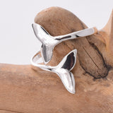 R233 - 925 silver whale tail ring