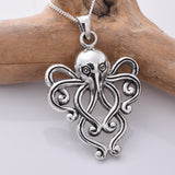 P912 - 925 Sterling Silver Kraken pendant