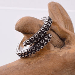R238 - 925 silver Kraken ring