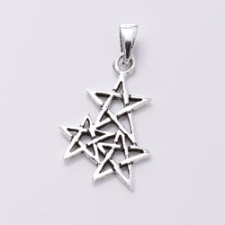 P809 - 925 Silver Constellation star pendant