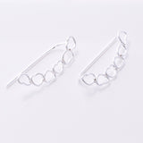 E697 - 925 Silver wire heart climbers