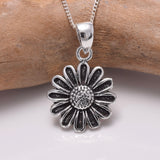 P784 - 925 Silver Flower pendant
