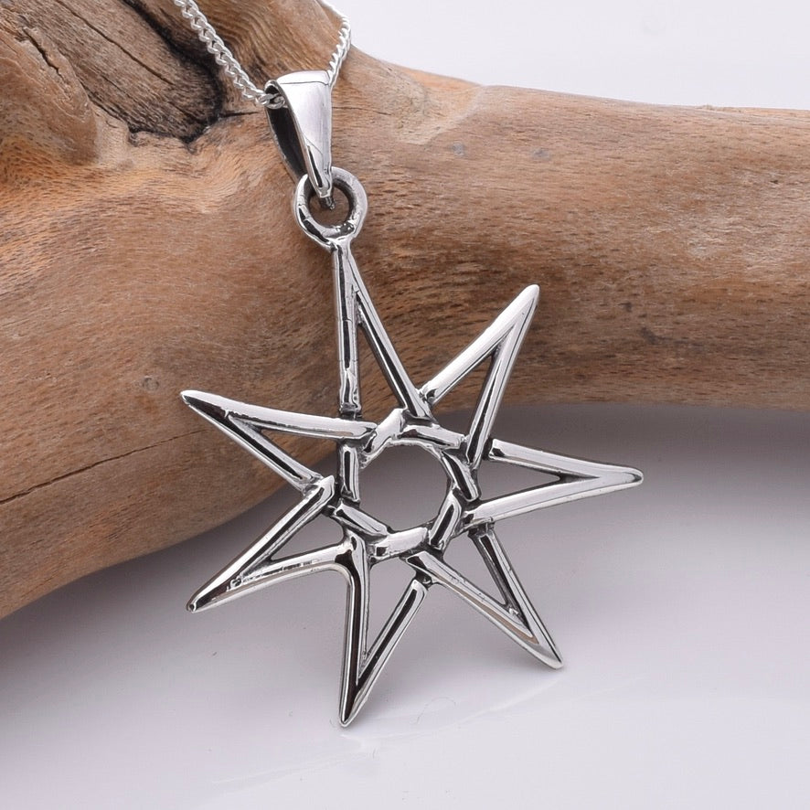 P787 - 925 Silver Fairy Star pendant