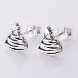 S712 - 925 Silver christmas tree stud earrings