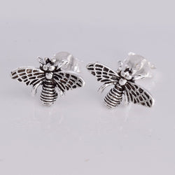 S587 - Bumble bee stud earrings