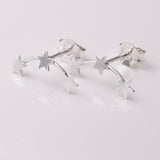 S363 - Triple contour design stud earrings