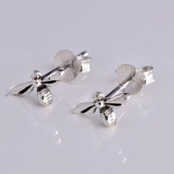 S524 - Bumble bee stud earrings