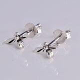S524 - Bumble bee stud earrings