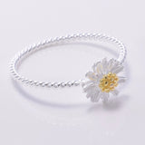 R193 - 925 silver daisy ring