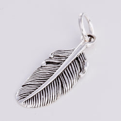 P420 - Broad Feather pendant