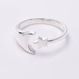 R174 - 925 silver sun and moon ring