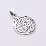 P791 - 925 Silver Celtic knotwork pendant