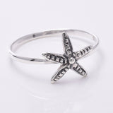 R171 - 925 silver starfish design ring
