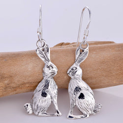 E323 - Moon Gazing Hare earrings