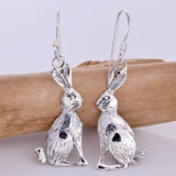 E323 - Moon Gazing Hare earrings