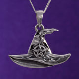 P633 - 925 Witches Hat pendant
