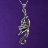 P627 - 925 Silver dragon pendant