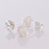 S013 5mm knot stud earrings