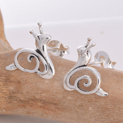 S474 - Brian The Snail stud earrings