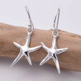 E197 - Starfish drop earrings