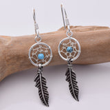 E282 - Dreamcatcher 10mm Earrings