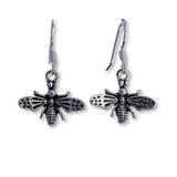 E572 - Flying bee drop earring