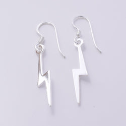 E700 - 925 silver lightning bolt earrings