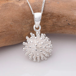 P949 - 925 Silver chrysanthemum pendant