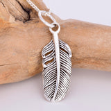 P420 - Broad Feather pendant