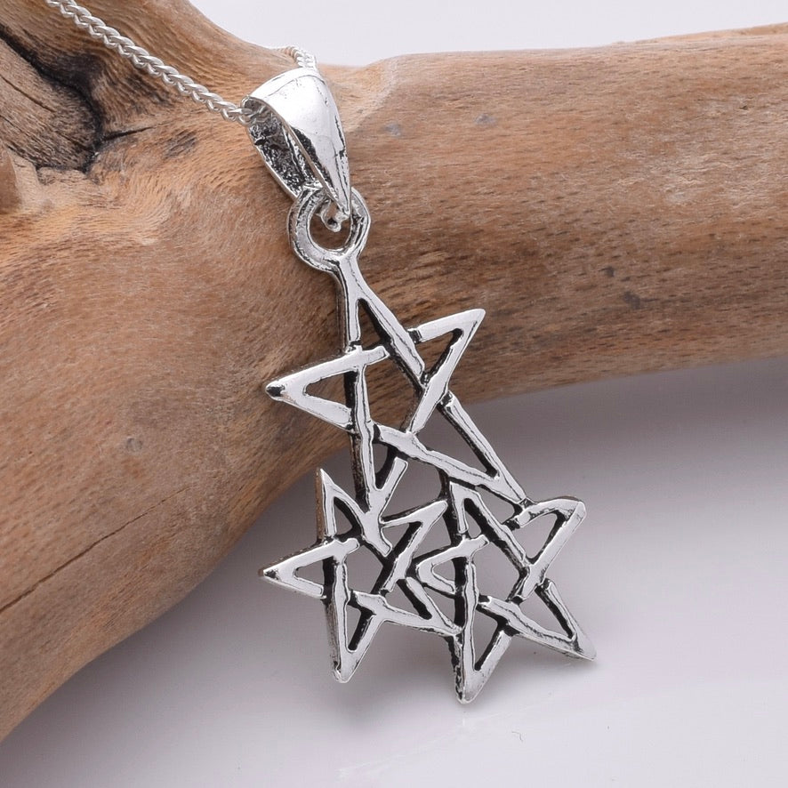 P809 - 925 Silver Constellation star pendant