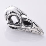 P913 - 925 Sterling Silver Raven Skull pendant