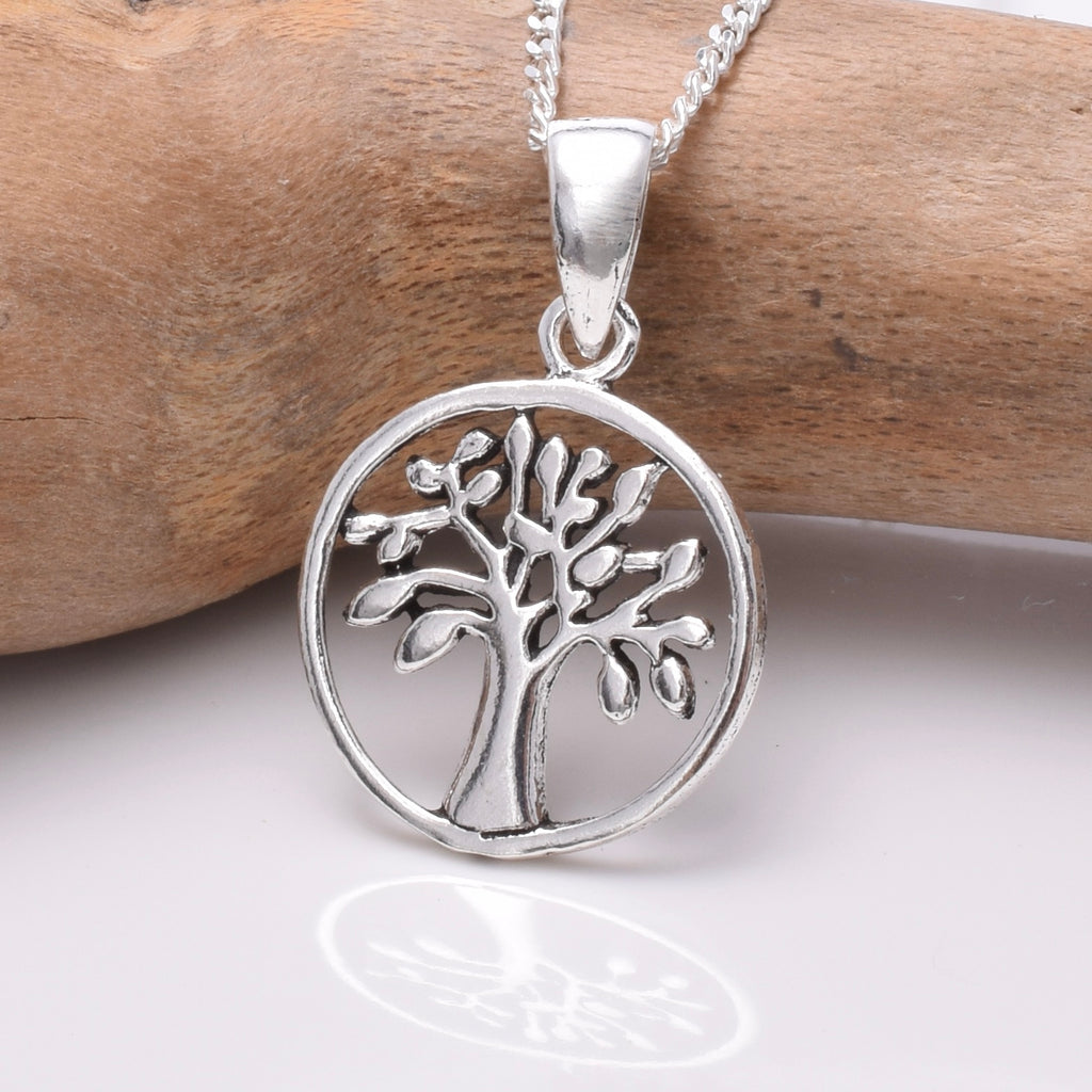 P486 - Tree Of Life 925 silver pendant