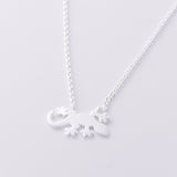 P899 - 925 Silver Gecko necklace