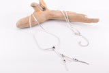 N006 - 925 Silver Tassle Necklace