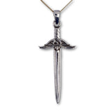 P339 - Winged Broad Sword Pendant