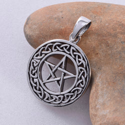 P472 - Silver Pentagram pendant