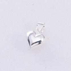 P520 - 925 silver puff heart pendant