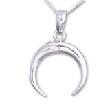 P616 - Sterling silver horn pendant