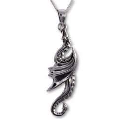 P627 - 925 Silver dragon pendant