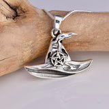 P633 - 925 Witches Hat pendant