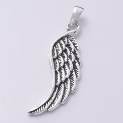 P838 - 925 Silver angel wing pendant
